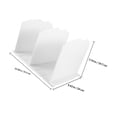 thumbnail image 2 of Raindrops Sturdy White Shelf Divider for Closet Organization Multi Function Use in Dorm Home and Office, 2 of 8
