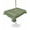 Green, variant on Outdoor Tablecloth with Umbrella Hole for Patio/Picnic/Party/Camping, Beige Pink Floral Waterproof Table Cloth Rectangle Table Cover Washable, Spring Flowers (52"x 70")
