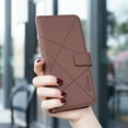 thumbnail image 4 of Allytechgroup Case for Samsung Galaxy S21 Ultra with Credit Card Slot, RFID Blocking PU Leather Slim Stand Wallet Flip Case Shockproof Full Body Cover Bumper for Samsung Galaxy S21 Ultra, Brown, 4 of 9