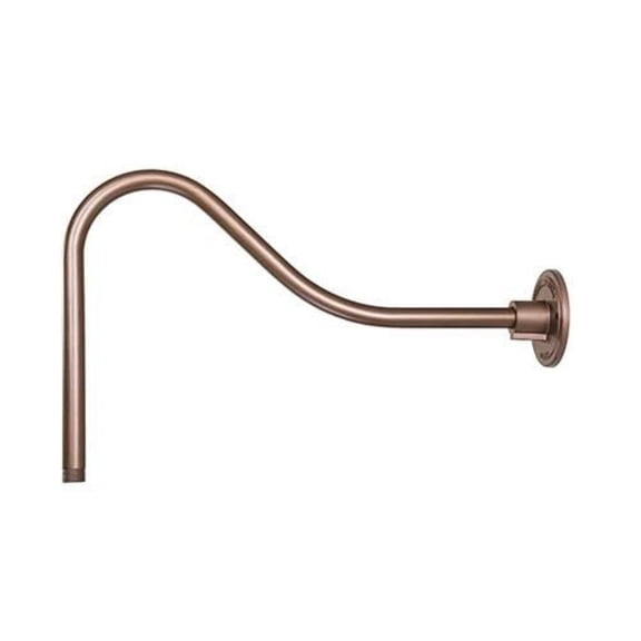 Millennium Lighting R Series 23" Metal Goose Neck Accessory in Copper