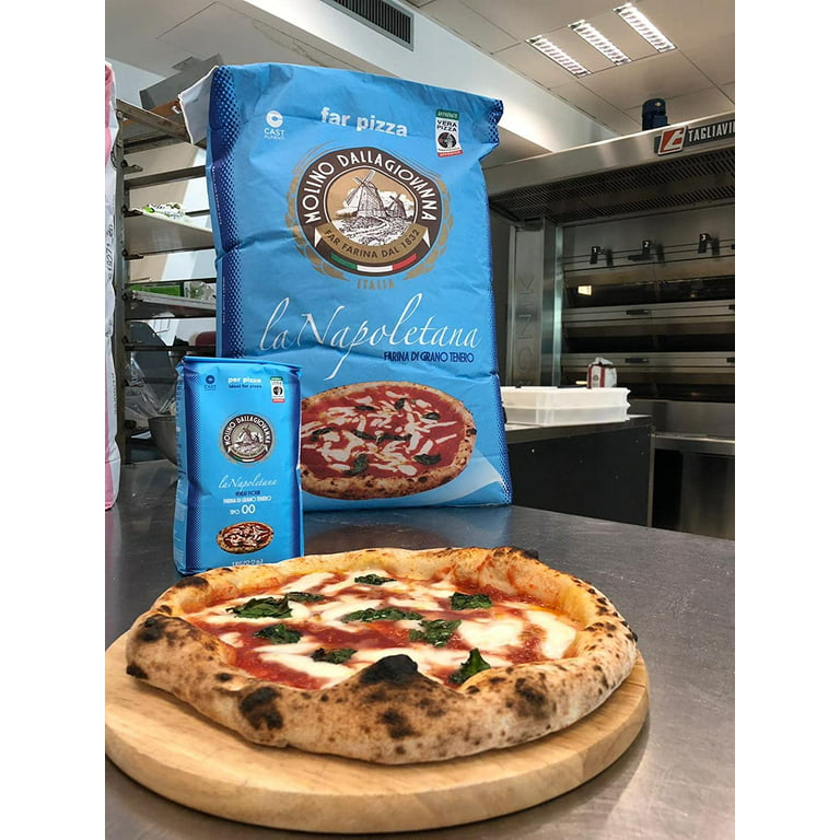 Molino Dallagiovanna Napoletana Enriched Wheat Pizza Flour Type 00 5Kg bag  Farina De Grano Tenero Tipo 