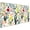 Flower, variant on Topographic Contour Extended Big Mouse Pad Large,Gaming Mouse Pad Desk Pad,31.5x11.8 Inch Long Computer Keyboard Mouse Mat Mousepad with 3mm Non-Slip Base and Stitched Edge for Gaming and Office