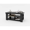 thumbnail image 2 of Larkin Coffee Table by Ameriwood, Multiple Finishes - Black Ebony Ash, 2 of 7