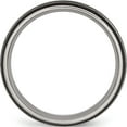 thumbnail image 2 of Titanium Polished Black Ip-Plated 6mm Grooved Band (Size 6) Made In China tb317-6, 2 of 5
