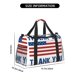 thumbnail image 3 of Balery Thank You Veterans Bolsa de Gimnasio para Mujeres, Bolsa de Viaje con Bolsillo Húmedo, Bolsa de Fin de Semana para Mujeres, Bolsa de Viaje Resistente al Agua, 3 of 7