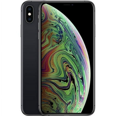 Pre-Owned Apple iPhone XS MAX 64GB AT&T Locked Space Gray (NO FACE ID) (Refurbished: Good)