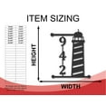thumbnail image 3 of Metal Lighthouse House Number 18, 3 of 5