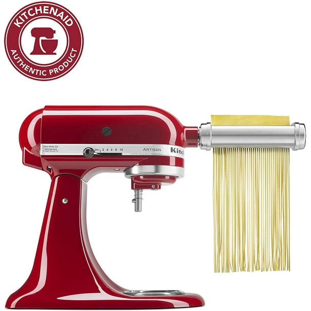 kitchenaid 5ksmpra pasta sheet roller and cutter set