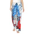 thumbnail image 1 of Fotbe Medicine Gnome Truck Red Pantalones de Pijama para Mujer, Pantalones de Dormir, Pantalones Pj con Cordón y Bolsillos-3X-Large, 1 of 6