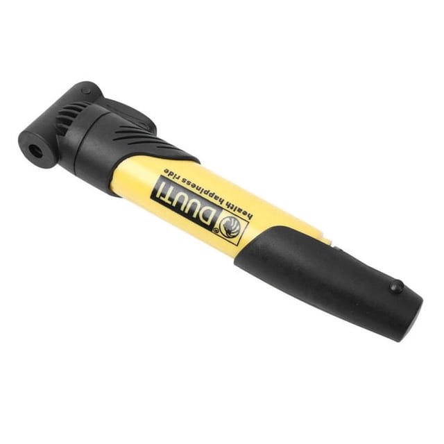 MasteelfCA DUCATI Mini Portable High Strength Plastic Air Pump Super Lightweight Air Inflator (Yellow)