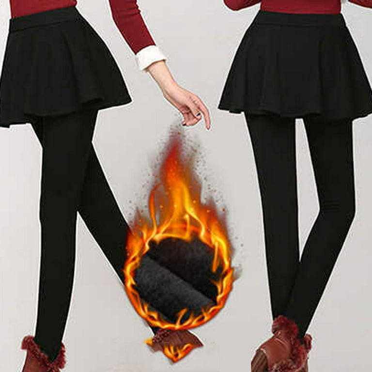 JNGSA Denim Mini Skirt Mini Skirts For Women Women Autumn Winter Tight Plus  Velvet Thicken Skirt Pants Stretch Slim Leggings Mini Skirt Set 