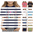 thumbnail image 4 of UACY Girls First Grade Back to School T Shirt Short Sleeve Crew Neck Cotton Casual Summer Graphic Tee (Sky Blue, 12-13 Years), 4 of 6