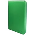 thumbnail image 3 of ULTRA PRO BINDER 9 POCKET VIVID ZIPPERED GREEN New, 3 of 4