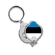 thumbnail image 1 of Estonia national flag Europa país Cortador de uñas trimmer, 1 of 3
