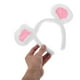 thumbnail image 2 of 2 uds. Diadema con orejas de ratón de felpa bonita, accesorio de disfraz de oreja de ratón blanco difuso para disfraz de Halloween, orejas de ratón pequeñas para niñas y adultos, 2 of 6