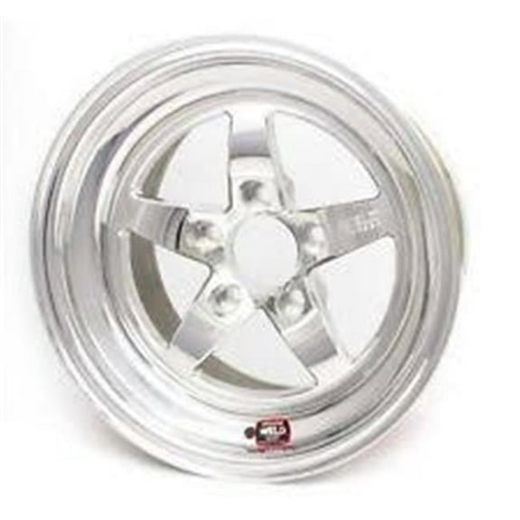 Weld Racing  15 x 8 in. 4 in. Back Spaing Direct Mount Wheel with Cover Non-loc