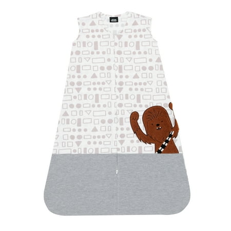 UPC: 0084122012400 | Lambs & Ivy Star Wars Chewbacca Cotton Rich Gray/White Wearable Blanket