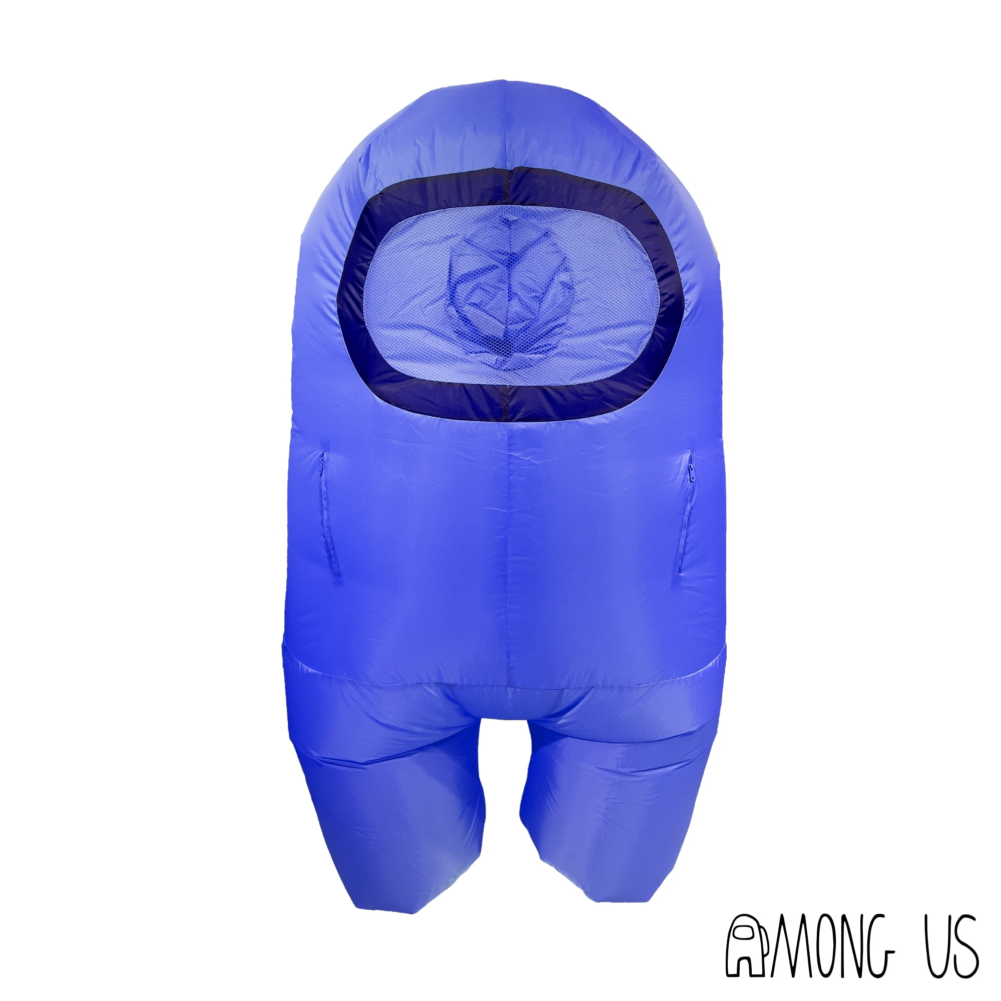 Among Us Inflatable Halloween Fantasy Costumes, Child One Size Blue