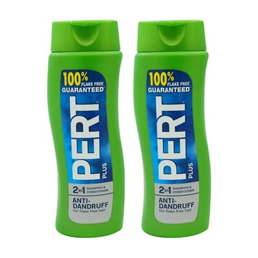 Pert Advanced Anti-Dandruff Relief 2-in-1 Shampoo Plus Conditioner, 13.5 fl oz (Pack of 2)