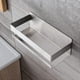 thumbnail image 1 of Self Adhesive Shower Caddy No Drilling Shower Caddy Silver SUS304 Stainless Steel Bathroom Shelf, 1 of 5