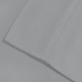 thumbnail image 3 of 100% Cotton Odor-Neutralizing Antimicrobial Sheet Set, Twin Light Gray by Wholistic, 3 of 8