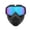 Colorful, variant on Detachable Full Face Goggle Mask, Anti-Fog Windproof Face Protection Shield for Motorcycle Riding and Outdoor Use