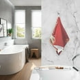 thumbnail image 6 of Trees and Deers Christmas Cotton Face Towels Soft Hand Towel Absorbent Bathroom Towel for Kitchen Hotel Decoration, 6 of 7
