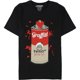 thumbnail image 1 of Elevenparis Hombre Graffiti Soup Graphic T-Shirt negro S, 1 of 2