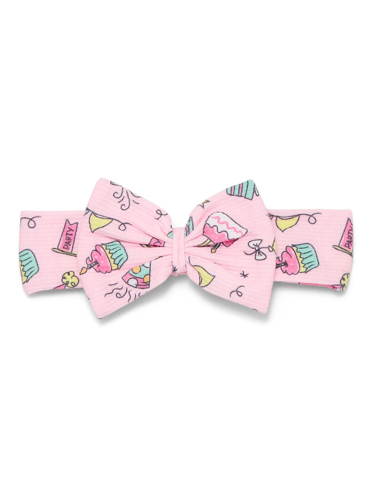 Forever Me Baby Girls' Birthday Print Dress Bodysuit with Tutu Skirt and Headband Set, 2-Piece, Sizes 6/9M-24M