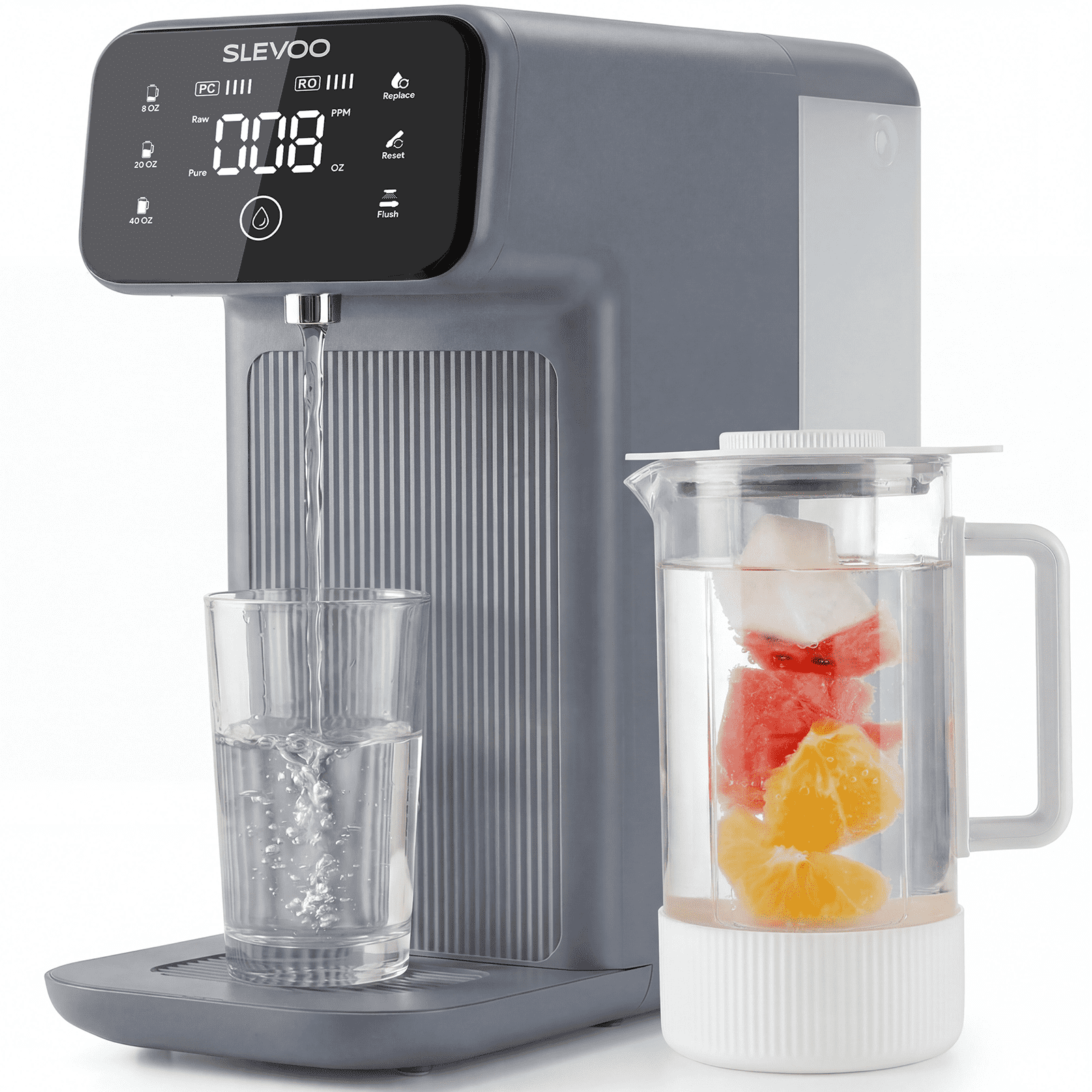 Slevoo Reverse Osmosis Water Filter Countertop, 6 Stage Ro Water