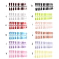 thumbnail image 2 of Kits de manicura Qarigey 1 Juego de uñas postizas SM17W Blanco, 2 of 6