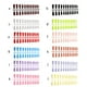 thumbnail image 4 of Juego de uñas postizas Qarigey Color sólido cubierta completa herramientas de belleza profesional, 4 of 6