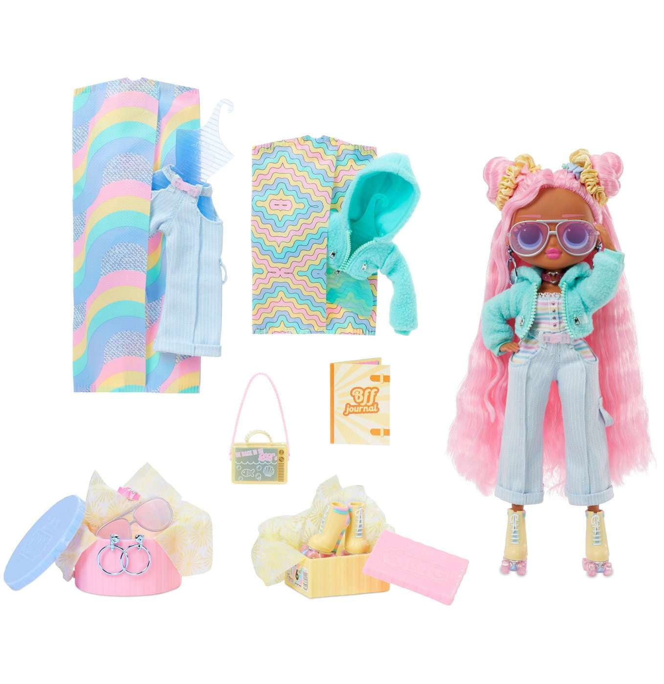 LOL Surprise Sunshine Gurl & Moonlight B.B. Mega Family Pack (90+ Surprises!)