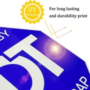 QTH Security Stickers ADT Security Authentic Security Decals Window Stickers - 12 Pack