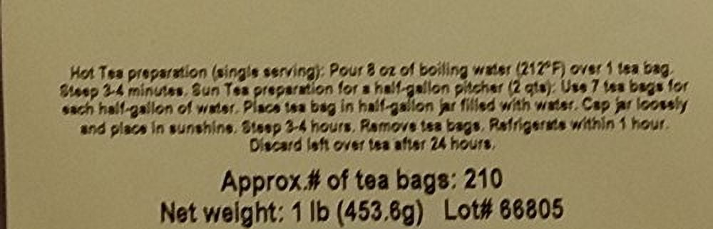 STARWEST YERBA MATE GRN TEA BAGS ORG 1 LB