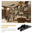 thumbnail image 2 of BRIGHTFUFU 2pcs Panel Holder Stand Wood Privacy Support for Room Divider Base, 2 of 7