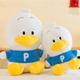 thumbnail image 4 of Sanrio Pekkle Duck Throw Pillow Doll Cute Anime Cartoon Soft Stuffed Plush Toys children Brithday Christmas Gifts for Girls, 4 of 5