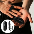 thumbnail image 3 of Hyasfey 1 Pair/1 Set Anti-Slip Silicone Workout Grips Men Women Hand Palm Protection Weight Lifting Dumbbell Deadlift Pull-Up Grippers Gym Training Exercise Fingerless Gloves, 3 of 7