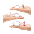 thumbnail image 5 of Glas 3 Pc Heart Jewel Glass Anal Training Kit, 5 of 5