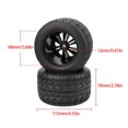 thumbnail image 2 of Actualizaciones de Control remoto para camiones, coches, ruedas de goma metálicas, neumáticos modificados, piezas de repuesto, Kits de neumáticos de repuesto para ZD Racing Inevent FN009862-00, 2 of 7