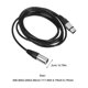 thumbnail image 2 of BESTYASH Cable De Micrófono Xlr Macho A Negro Con Para Estudio Y Eventos, 2 of 8