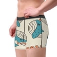 thumbnail image 2 of Fotbe Cute colorful whale Men’s Total Support Pouch Boxer Briefs, X-Temp Cooling, Moisture-Wicking Underwear, Regular, Long-leg and Trunk-Medium, 2 of 5