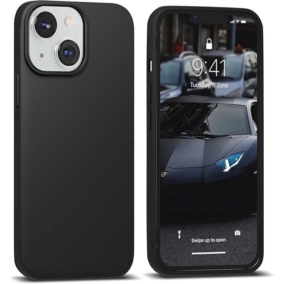 IceSword Silicone Case for iPhone 16 – Slim, Protective, Shockproof, Minimalist Design, 6.1-Inch