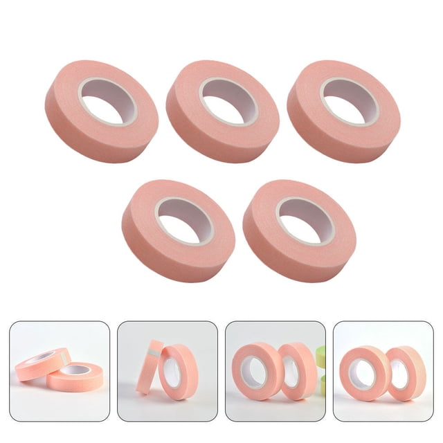 SOPOTUTU 5 Rouleaux de Patchs sous les Yeux pour Extensions de Cils Tissu Non Allergique Non Tissé pour Femmes
