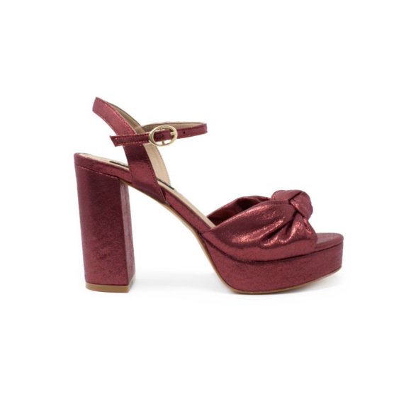 Calzado de ADULTO tipo SANDALIA color VINO MERLOT MARSELLA Salamandra 012-04