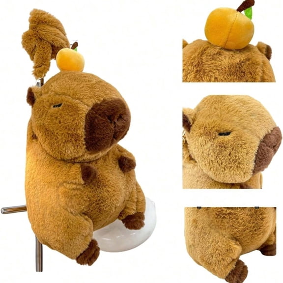 Kids Plush Backpack Cute Capybara Stuffed Animal Bag for Boys Girls Gifts