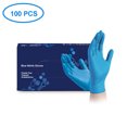 thumbnail image 2 of 100PCS Nitrile Gloves Protective Powder-free Disposable Gloves Cleaning Gloves, 2 of 10