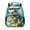 Summer Beach Turtle, variant on HUIACONG 13.5 Inch Galaxy Wolf Kids School Backpack Lightweight Water Resistant Scratch-Resistant Bookbag with Adjustable Ventilated Padded Straps Multi Pockets for Boys Girls Aged 3-12 School Travel
