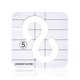 thumbnail image 1 of sweethay Regla de diseño hueco para acolchado, plantillas de posicionamiento acrílicas para costura a medida, accesorios para manualidades DIY, Type3 NO3 sweethay HA011139-08, 1 of 6