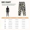 thumbnail image 3 of Balery Flowers Pantalones de pijama para mujer, pijamas ultraligeros, pantalones de estar por casa-Small, 3 of 6